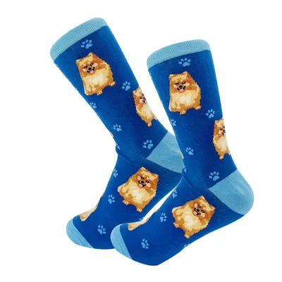 E&S Pets Pomeranian Novelty Crew Socks for only USD 11.99 | Hallmark
