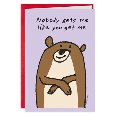 You Get Me Funny Card for only USD 3.49 | Hallmark