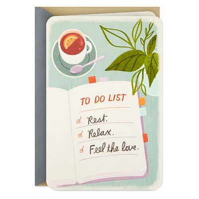 Rest, Relax, Feel the Love Get Well Card for only USD 2.99 | Hallmark