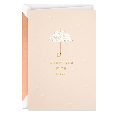 Showered With Love Wedding Shower Card for only USD 5.99 | Hallmark