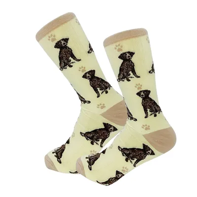 E&S Pets German Shorthaired Pointer Novelty Crew Socks for only USD 11.99 | Hallmark