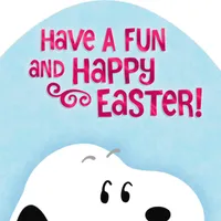 Peanuts® Snoopy and Woodstock Big Hug Easter Card for only USD 3.79 | Hallmark