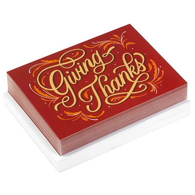 Wishing You Every Good Thing Boxed Thanksgiving Cards, Pack of 40 for only USD 14.99 | Hallmark