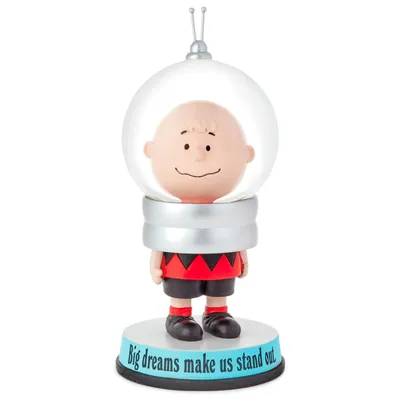 Peanuts® Charlie Brown Big Dreams Snow Globe for only USD 49.99 | Hallmark