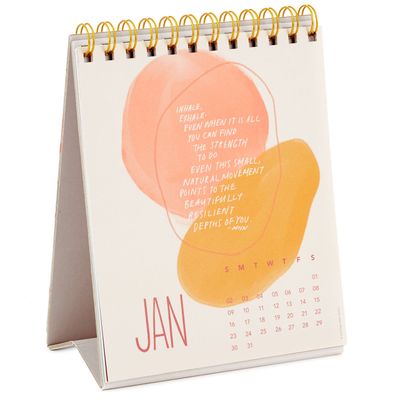 Morgan Harper Nichols 2022 Month-at-a-Glance Easel Calendar