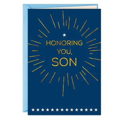 Honoring You Veterans Day Card for Son for only USD 2.00 | Hallmark