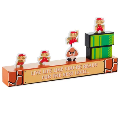 Nintendo Super Mario Bros.® Next Level Quote Figurine for only USD 29.99 | Hallmark