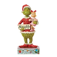 Jim Shore Dr. Seuss Grinch and Cindy-Lou Who With Signs Figurine, 9.6” for only USD 79.99 | Hallmark