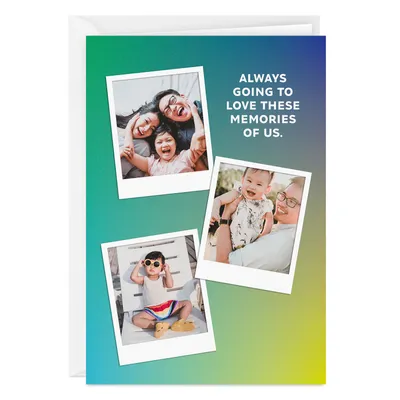 Personalized Photo Collage Blank Photo Card for only USD 4.99 | Hallmark