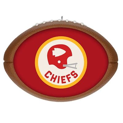 Hallmark Channel Holiday Touchdown: A Chiefs Love Story Football Ornament for only USD 22.99 | Hallmark