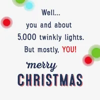 You Make the Holidays Extra Bright Christmas Card for Grandson for only USD 2.99 | Hallmark