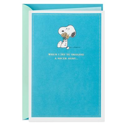 Peanuts® Snoopy You're So Nice Mother's Day Card for Aunt