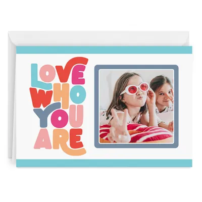 Who You Are Folded Love Photo Card for only USD 4.99 | Hallmark