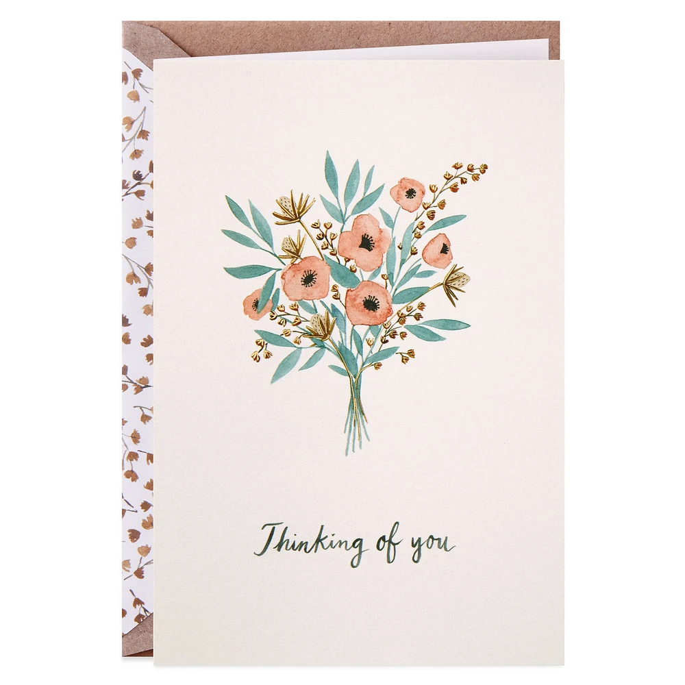 Pastel Flower Bouquet Blank Thinking of You Card for only USD 4.99 | Hallmark