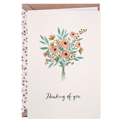 Pastel Flower Bouquet Blank Thinking of You Card for only USD 4.99 | Hallmark