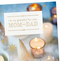 Thankful to Be Your Daughter Christmas Card for Mom and Dad for only USD 4.59 | Hallmark