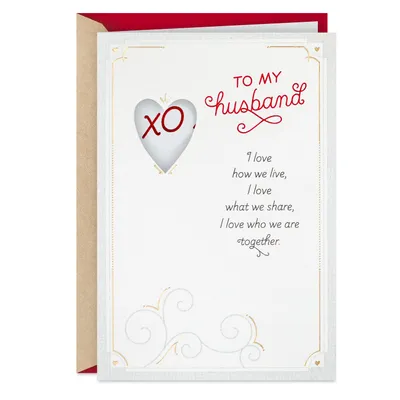 XO Heart Love You Valentine's Day Card for Husband for only USD 4.99 | Hallmark