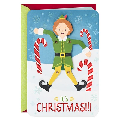 Elf Dancing Buddy the Elf™ Christmas Card for only USD 7.99 | Hallmark