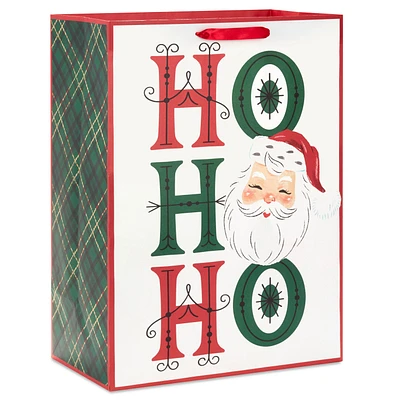 20" Ho Ho Ho Santa Jumbo Christmas Gift Bag for only USD 5.99 | Hallmark