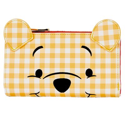 Loungefly Disney Winnie the Pooh Gingham Cosplay Flap Wallet