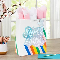 15.5" Super Mom Extra-Large Gift Bag With Tissue Paper for only USD 6.99 | Hallmark