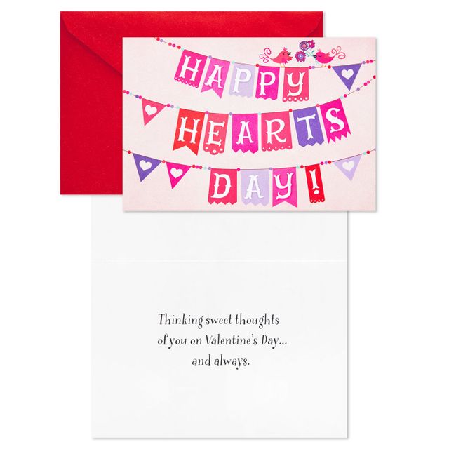 Charming and Cheery Assorted Valentine's Day Cards, Pack of 8