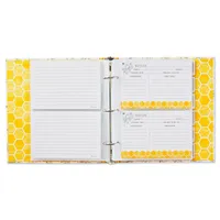 Yellow Honeycomb Recipe Organizer Book for only USD 24.99 | Hallmark