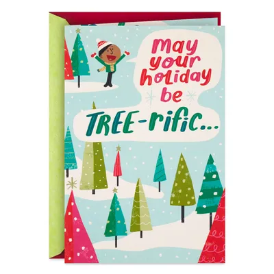 Tree-rificly Tree-mendous Funny Pop-Up Christmas Card for only USD 3.59 | Hallmark