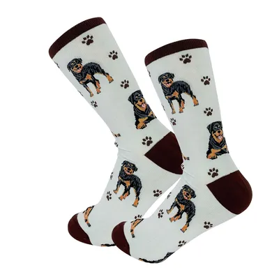 E&S Pets Rottweiler Novelty Crew Socks for only USD 11.99 | Hallmark