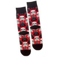 Star Wars™ Darth Vader™ and Stormtrooper™ Helmet Novelty Crew Socks for only USD 14.99 | Hallmark