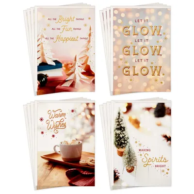Cozy Christmas Boxed Christmas Cards Assortment, Pack of 16 for only USD 10.99 | Hallmark