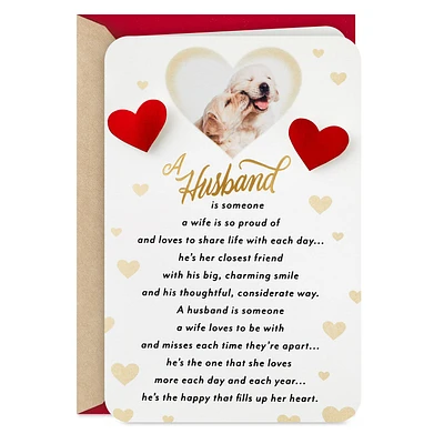 Proud to Be Your Wife Valentine's Day Card for Husband for only USD 6.59 | Hallmark