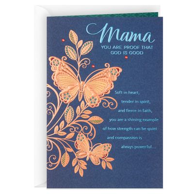 A Gracious, Generous and Godly Woman Mother's Day Card For Mama for only USD 5.99 | Hallmark