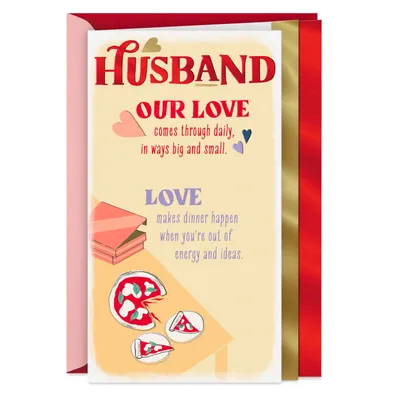 Our Love Comes Through Daily Valentine's Day Card for Husband for only USD 8.59 | Hallmark