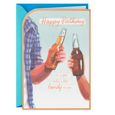 So Glad You're Like a Brother to Me Birthday Card for only USD 3.99 | Hallmark