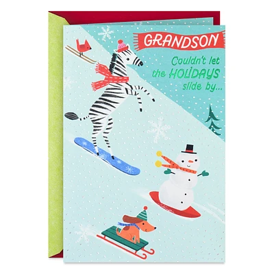 You're So Awesome Holiday Card for Grandson for only USD 4.59 | Hallmark