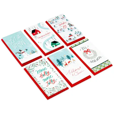 Winter Scenes Money-Holder Boxed Christmas Cards Assortment, Pack of 36 for only USD 14.99 | Hallmark