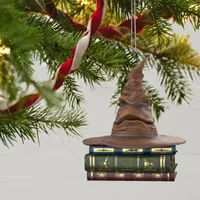 Harry Potter™ Sorting Hat™ Ornament With Sound and Motion for only USD 39.99 | Hallmark
