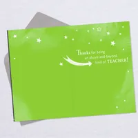 Lettering on Blackboard Thank-You Card for Teacher for only USD 2.00 | Hallmark