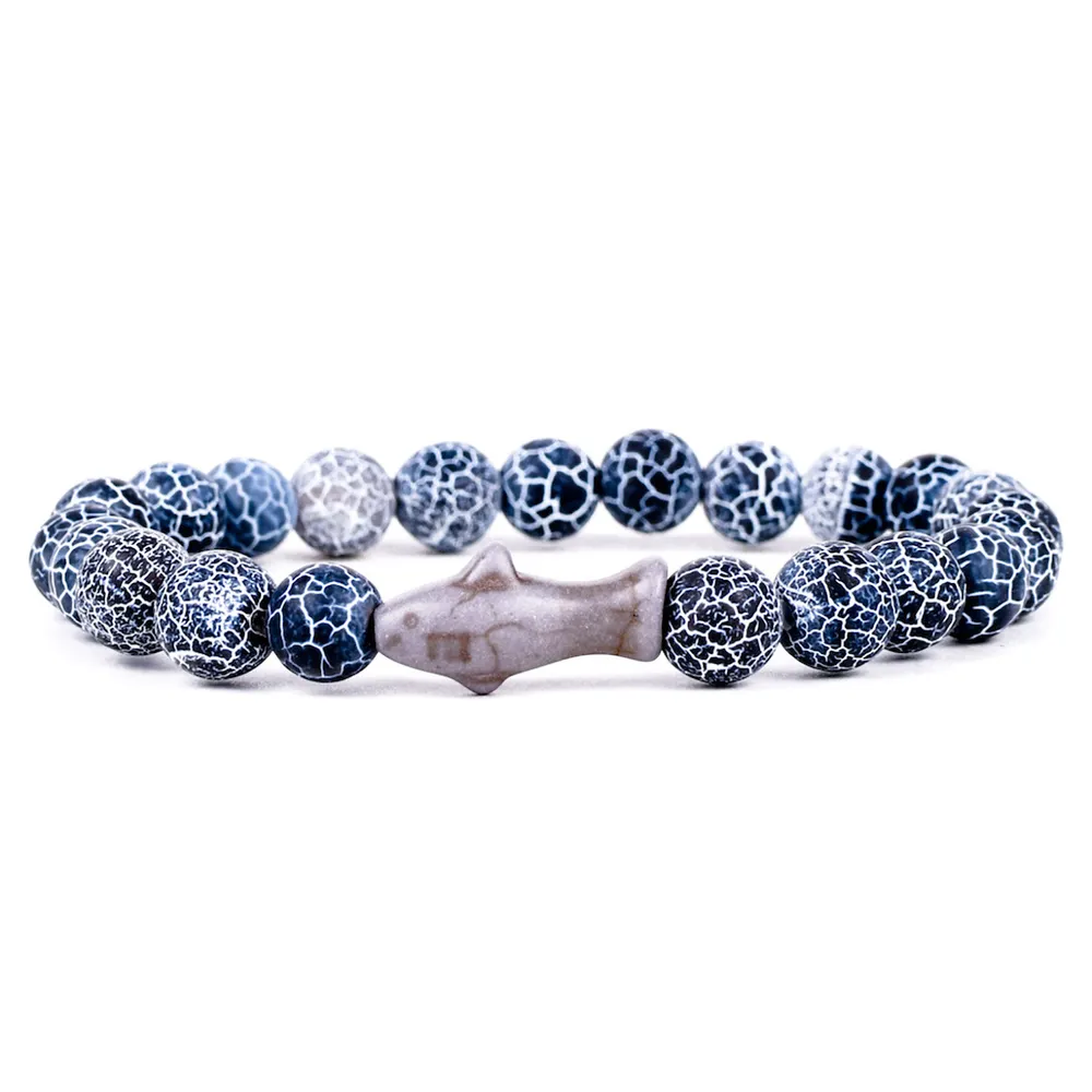 Fahlo Dark Blue Shark Voyage Bracelet for only USD 18.99 | Hallmark