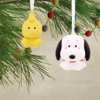 Better Together Snoopy and Woodstock Magnetic Hallmark Ornaments, Set of 2 for only USD 12.99 | Hallmark