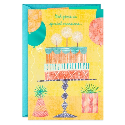 God Gives Us Special People Like You Religious Birthday Card for only USD 2.50 | Hallmark