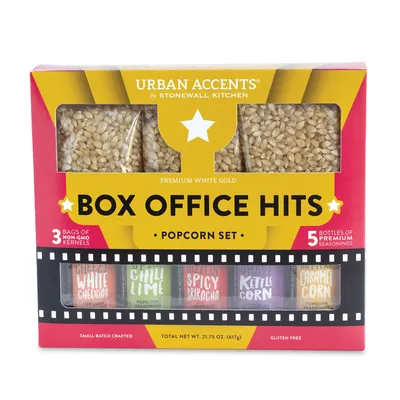 Urban Accents Box Office Hits Popcorn Gift Set for only USD 21.95 | Hallmark