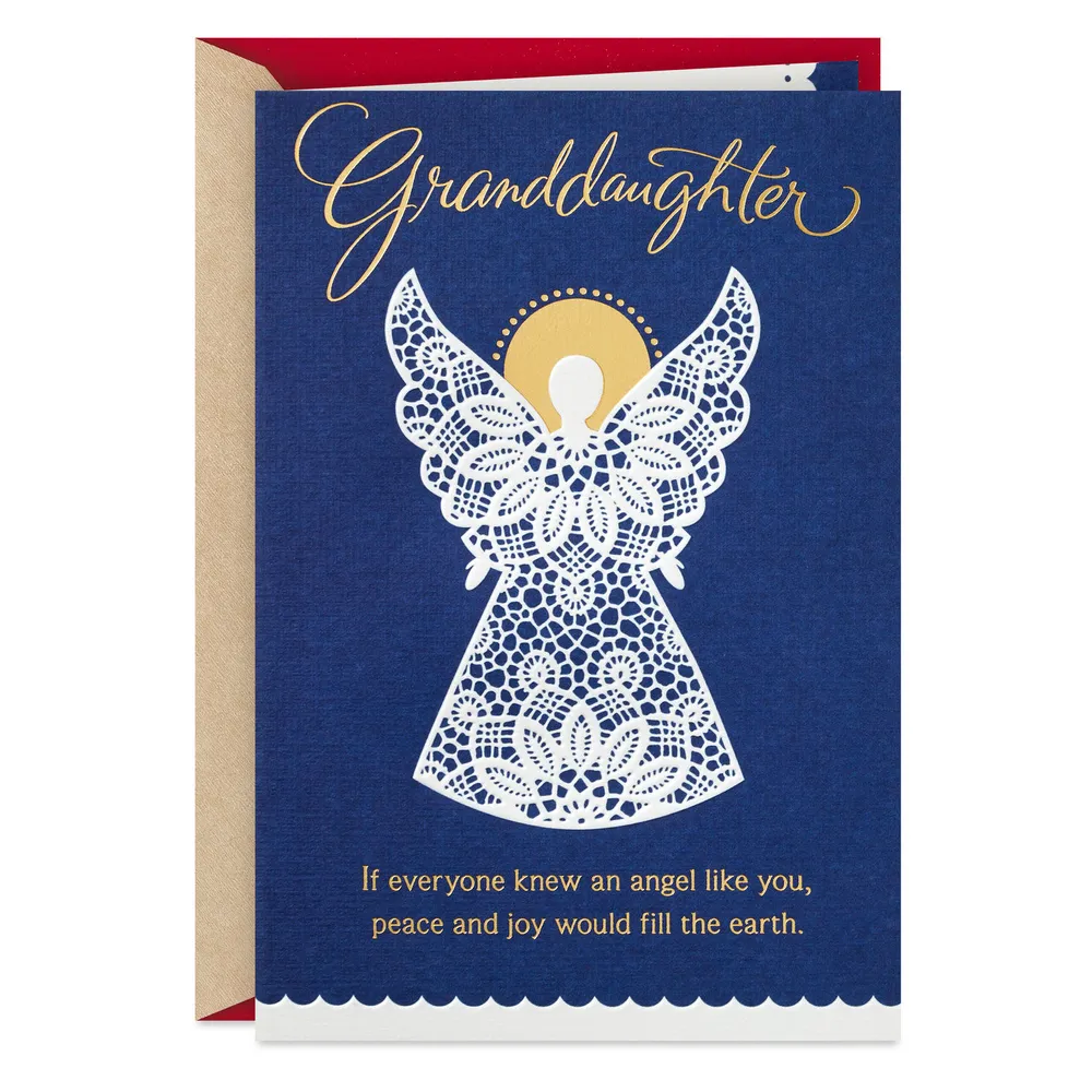 You're an Angel Christmas Card for Granddaughter for only USD 3.99 | Hallmark