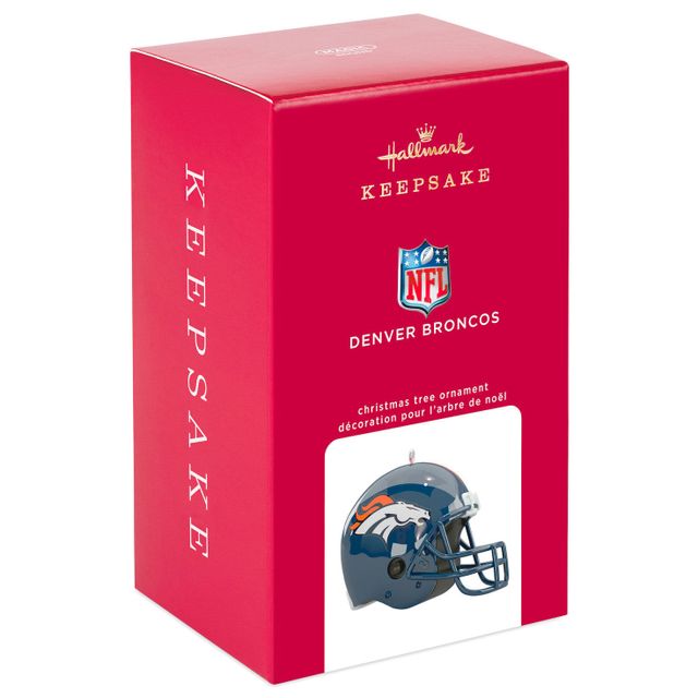 Hallmark NFL Denver Broncos Helmet Ornament With Sound