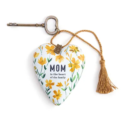 Demdaco Mom Is the Heart of the Family Art Heart Sculpture for only USD 19.99 | Hallmark