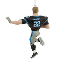 NFL Carolina Panthers Football Helmet Metal Hallmark Ornament