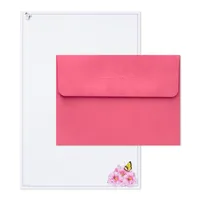 Marjolein Bastin Pink Flowers Stationery Set, 40 sheets for only USD 14.99 | Hallmark