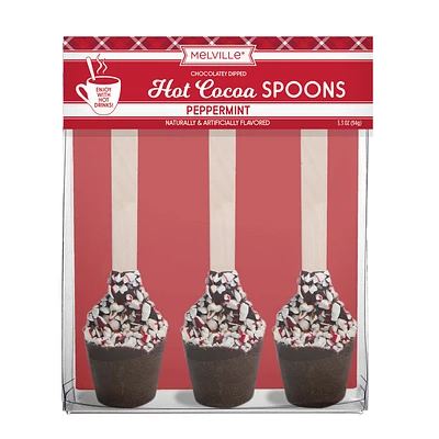 Melville Candy Peppermint Hot Cocoa Spoons, Set of 3 for only USD 9.99 | Hallmark