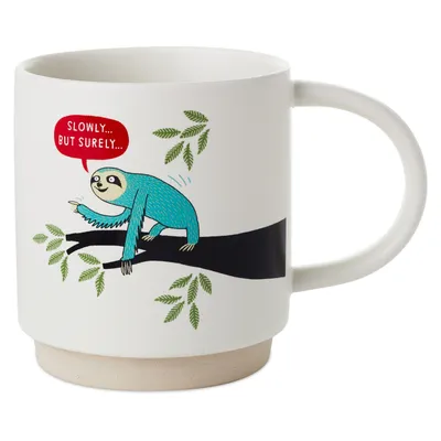 Sloth Slowly But Surely Funny Mug, 16 oz. for only USD 16.99 | Hallmark